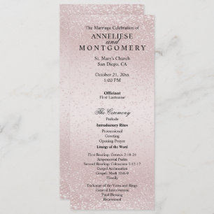 Elegant Rose Glitter  -  Program