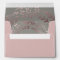 Elegant Rose Gold and Grey Lined Wedding