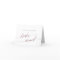 Elegant Rose Gold Calligraphy Bridesmaid