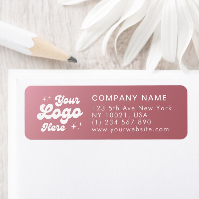Elegant Rose Gold Logo Website Phone (Insitu)