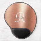 Elegant Rose Gold Monogram Name
