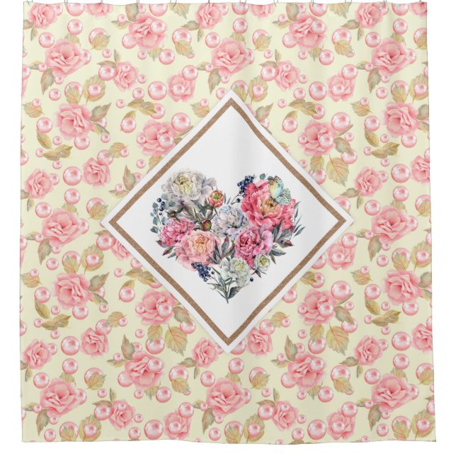 Elegant Rose Heart (Front)