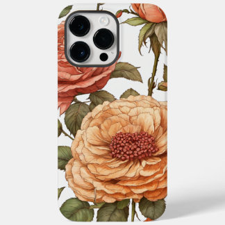 Élégant Rose Imprimer iPhone Retour Coque