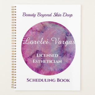 Elégant rose violet Aquarelle Esthétique