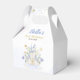 Elegant Royal Princess Castle Birthday Party  Favor Box