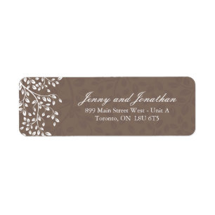Elegant RSVP Address Labels