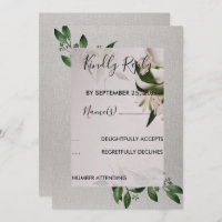 Elegant  RSVP Invitation