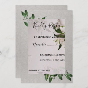 Elegant  RSVP Invitation