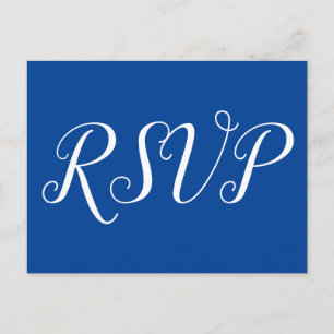 Elegant "RSVP" Postcard