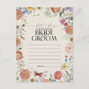 Elegant Rust Orange Watercolor Floral Date Ideas P Postcard