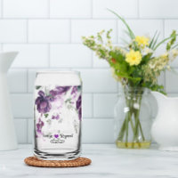 Élégant rustique Peonées violettes foncées