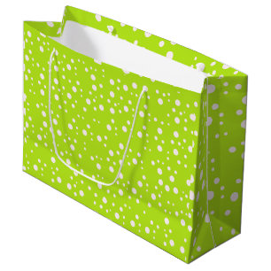 Élégant sac cadeau esthétique vert