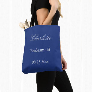 Élégant Sac fourre-tout de femme de chambre bleu f