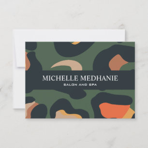 Elegant Safari Animal Skin Leopard Gift Card