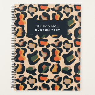 Elegant Safari Animal Skin Leopard spot Planner