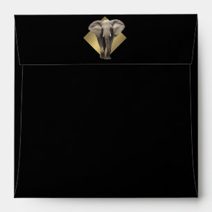 Elegant Safari with Elephant Envelopes