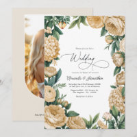 Elegant Sage Green and Sandstone Floral Wedding