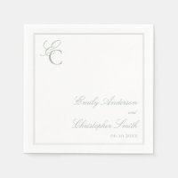 Elegant Sage Green Classic Wedding