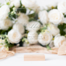 Elegant Sage Green Flourish Calligraphy Wedding