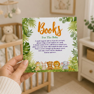 Elegant Sage Green Watercolor botanical greenery Enclosure Card