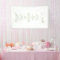 Elegant Sage Green Wedding Drinks Bar Menu Banner