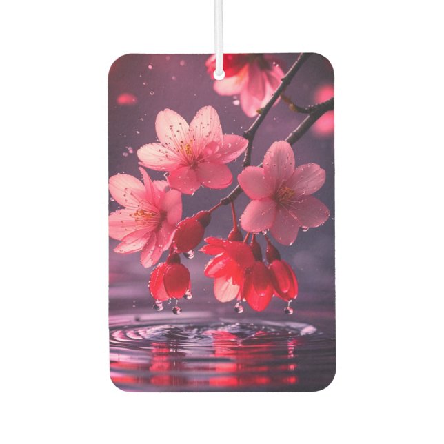 Elegant Sakura Blossom Phone Case – Dreamy Japanes Air Freshener (Front)