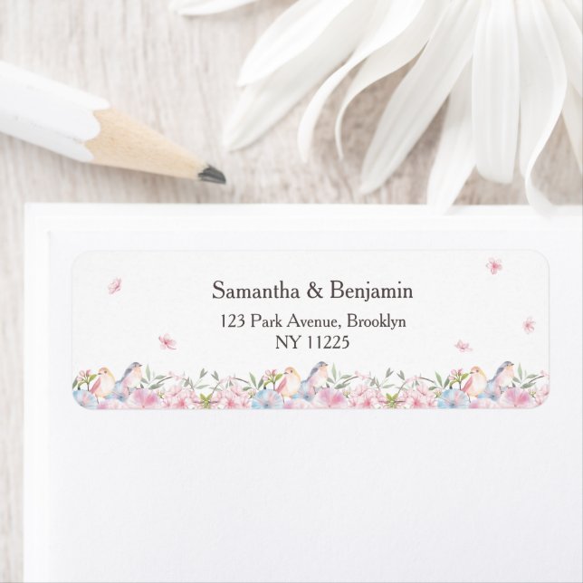 Elegant Sakura Cherry Blossoms Wedding Address (Insitu)