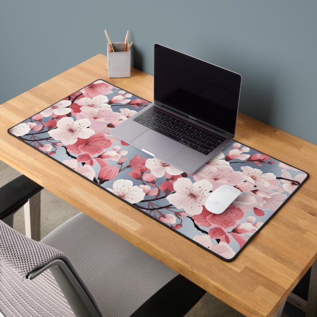 Élégant Sakura Floral japonais (Bureau 2)