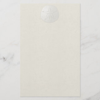 Elegant Sand Dollar Stationary 1 Stationery