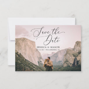 Elegant Save the Date Card - Save The Dates