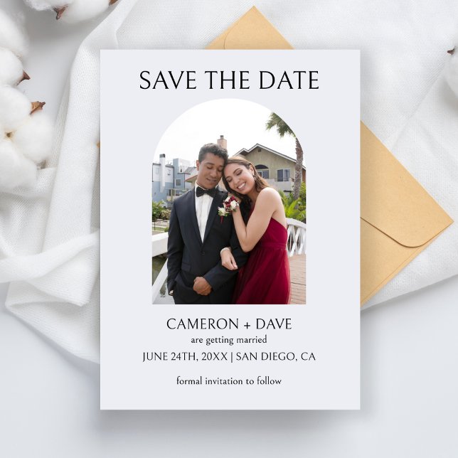 Elegant Save The Date For Wedding Engagement Party Invitation (Creator Uploaded)