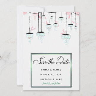 Elegant Save The Date Invitation 
