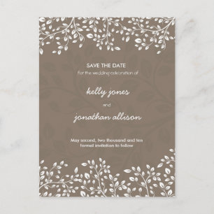 Elegant Save the Date Wedding Invitation