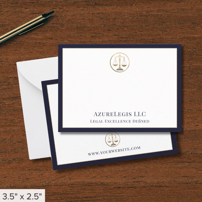 Elegant Scales of Justice Card (Creator Uploaded)