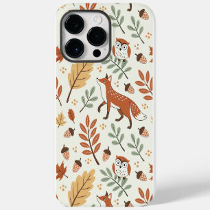 Elegant Scandinavian Fall Pattern iPhone 14 Pro Max Case