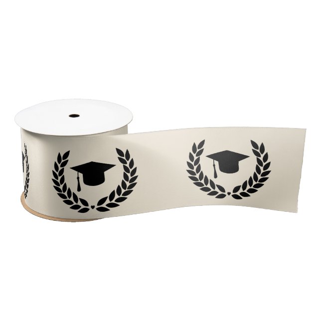 Elegant School and College Graduation Satin Ribbon (Spool)