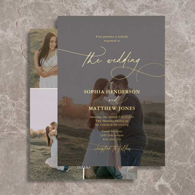 Elegant Script 5 Photo Wedding (Creator Uploaded)