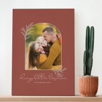 Elegant Script | Better together Family Photo Arch