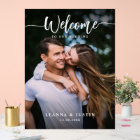 Élégant Script Calligraphie Bienvenue Mariage 2 Ph