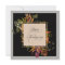 Elegant Script Calligraphy Floral Thanksgiving