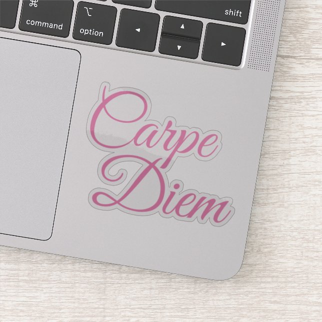 Elegant Script Carpe Diem Motivational (Detail)