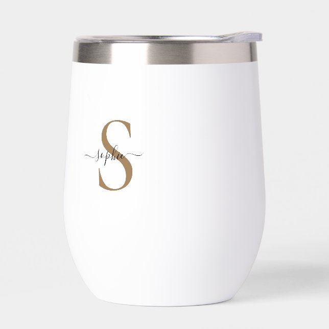 Elegant Script Custom Name Personalized Gift (Left)
