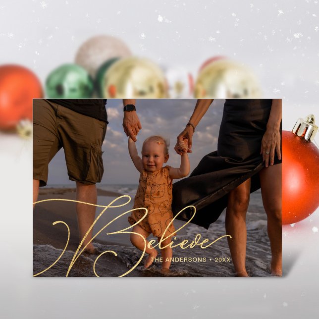 Elegant Script Font Typography Believe Holiday (Creator Uploaded)