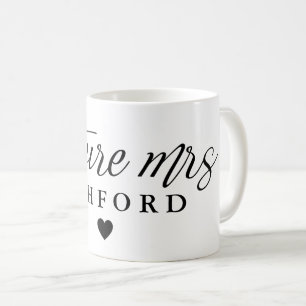 Elegant Script Future Mrs Coffee Mug