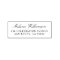 Elegant Script Name & Classic Return Address