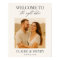 Elegant Script Night Before Photo Wedding Welcome 