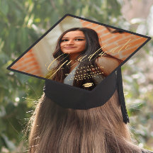 Elegant script personalized photo graduation