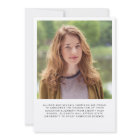 Elegant Script Photo Collage Graduation