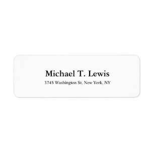 Elegant Script Plain Black White Legible Bold Text