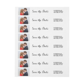 Elegant Script | Save the Date Address Label